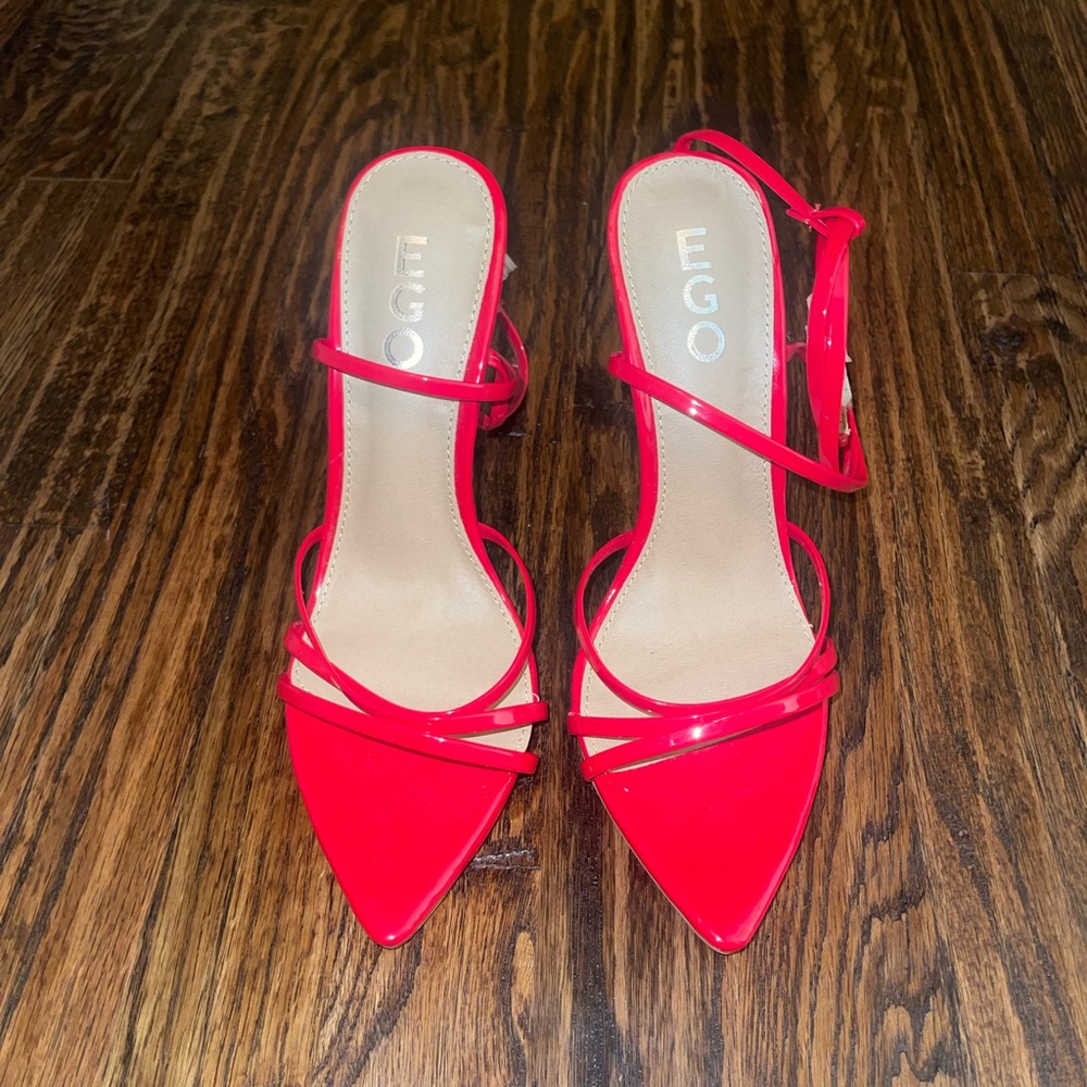 Red EGO Official heels-SOLD